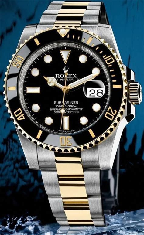 silver and gold rolex price|rolex silver gold submariner.